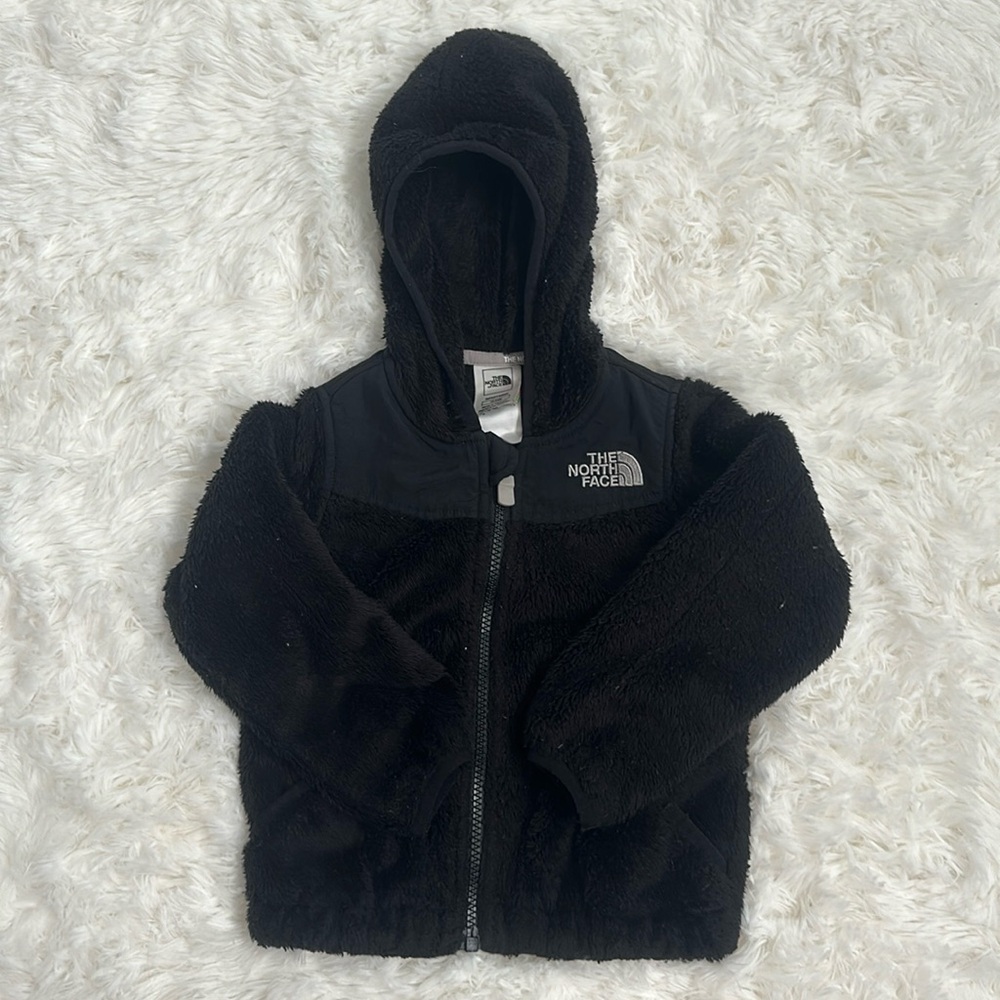Pre- loved The North Face Toddler Teddy Hood Jacket size 18-24M